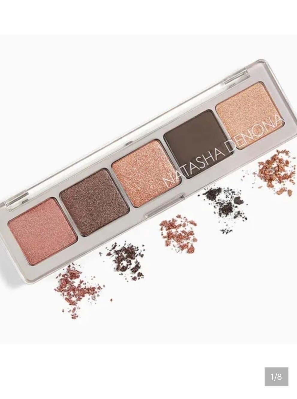 Natasha Denona Rose & Brown Eyeshadow Quad - Soft Pink to Deep Brown